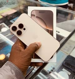 iPhone 16 pro Desert titanium 256 Gb only 10 minutes ues 0