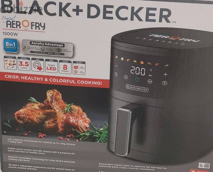 black and decker air fryer 1