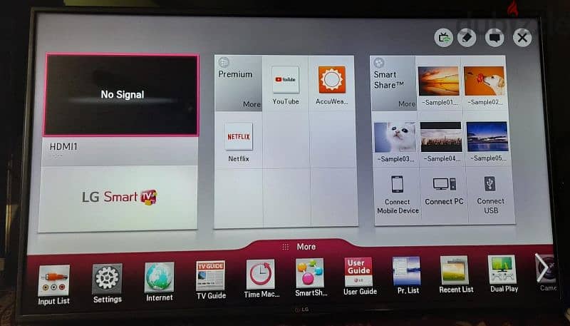 LG SMART TV LED TV 47 INCH 0