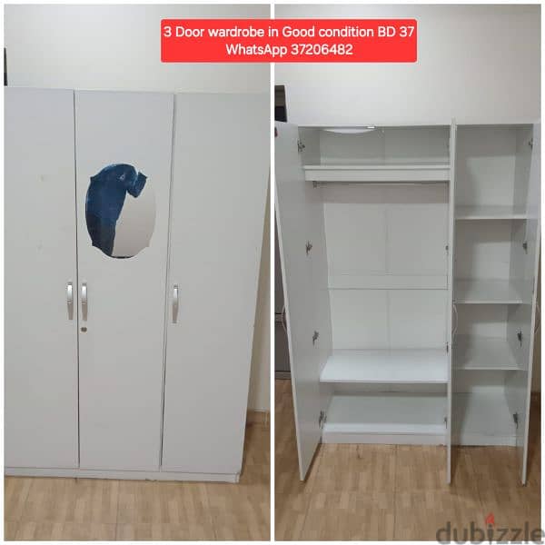 4 Door wardrobe and other items for sale with Delivery 3