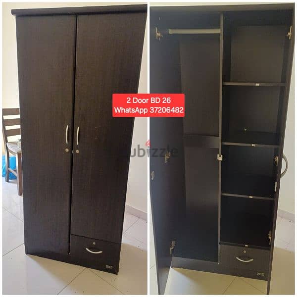 4 Door wardrobe and other items for sale with Delivery 12