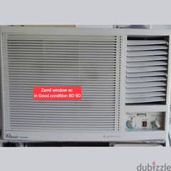 Zamil window ac and other items for sale with Delivery