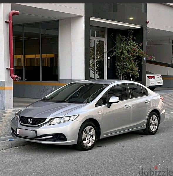 Honda Civic 1.8 model 2015 Bahrain Agency 3