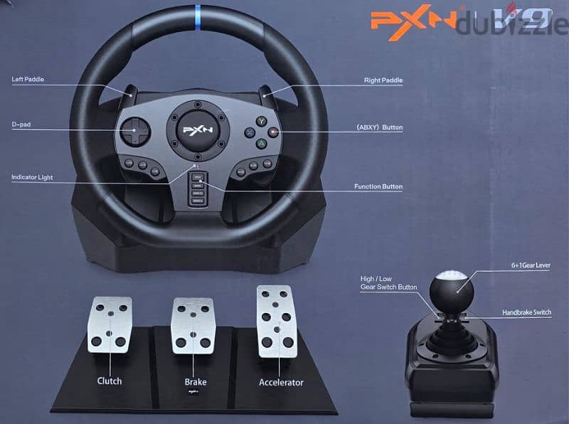 Gamaing Steering Wheel PXN V9 2