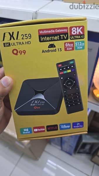 FXL Q+99 Receiver (Android TvBox) 1