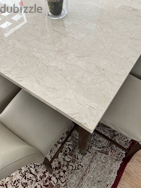 Marble Dinning Table 8 seaters 6