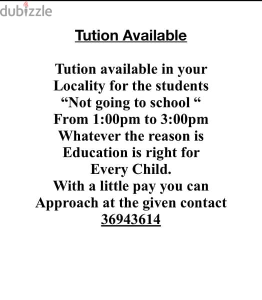 Private tutors 0