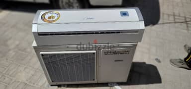 1.5 tan ac with fixing 3 month warranty 90 BD  contact number 66390061