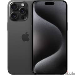 iPhone 15 Pro Black titanium 256gb new