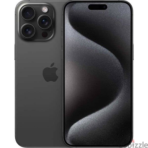 iPhone 15 Pro Black titanium 256gb new 0