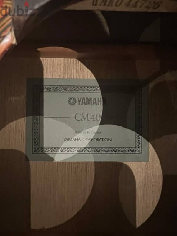 Yamaha C40 Classical Guitar 1