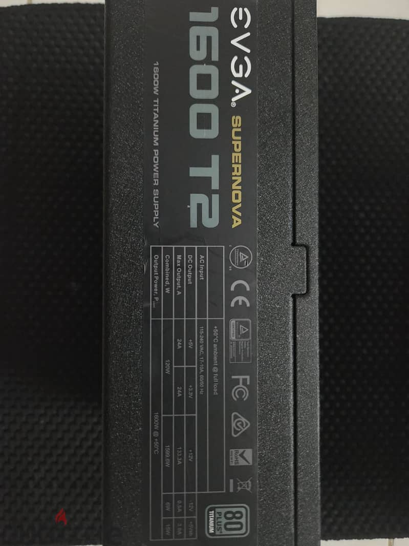 Evga 1600w Titanium power supply 1