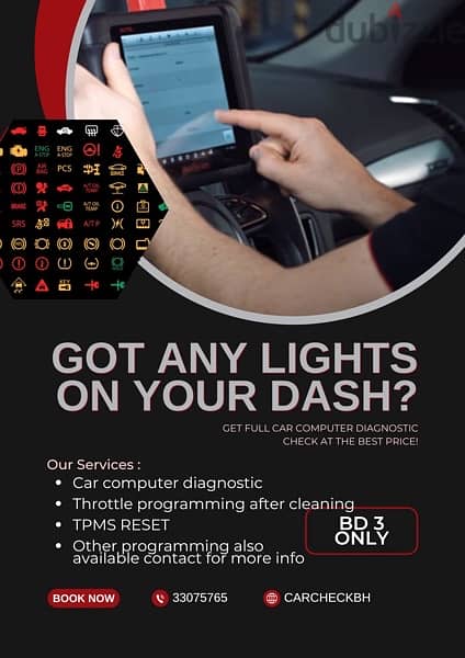 Car checking by professional diagnostic computer 2