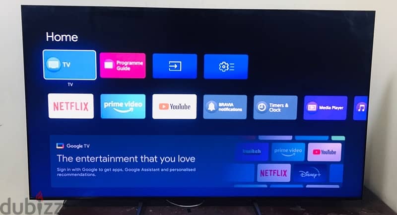 Sony Bravia 55” inch 4K UHD Google Tv Android os11 1