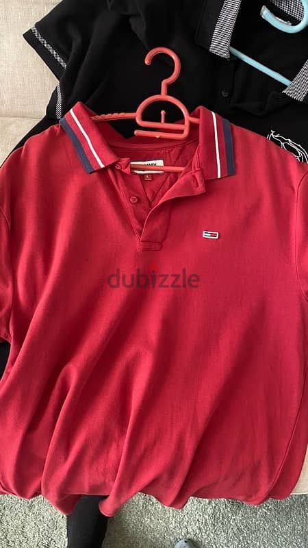 Original - Brand Polos for sale Large- HUGO BOSS - Armani - Tommy - CK 3