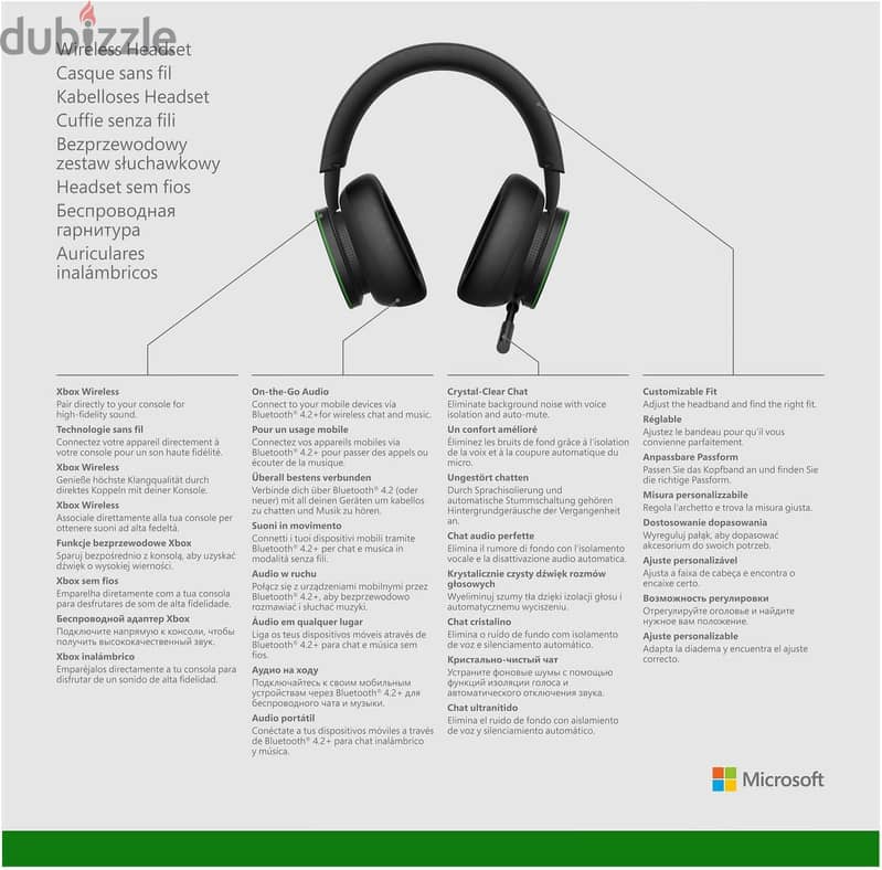 Xbox Wireless Headset for Xbox Series X|S, Xbox One, and Windows 10 3