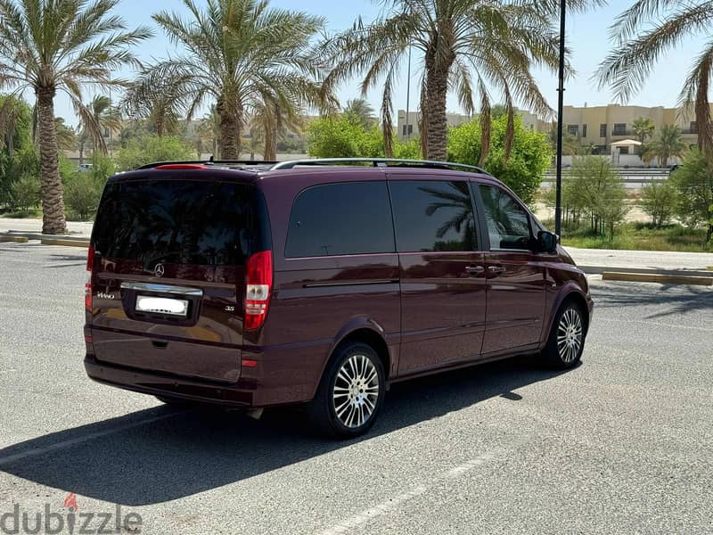 Mercedes-Benz Viano 2014 red 5