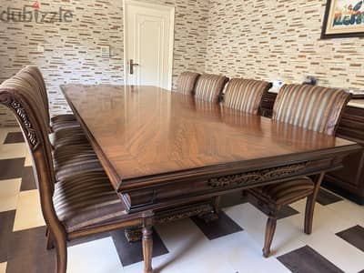 Hight quality wooden table and chairs