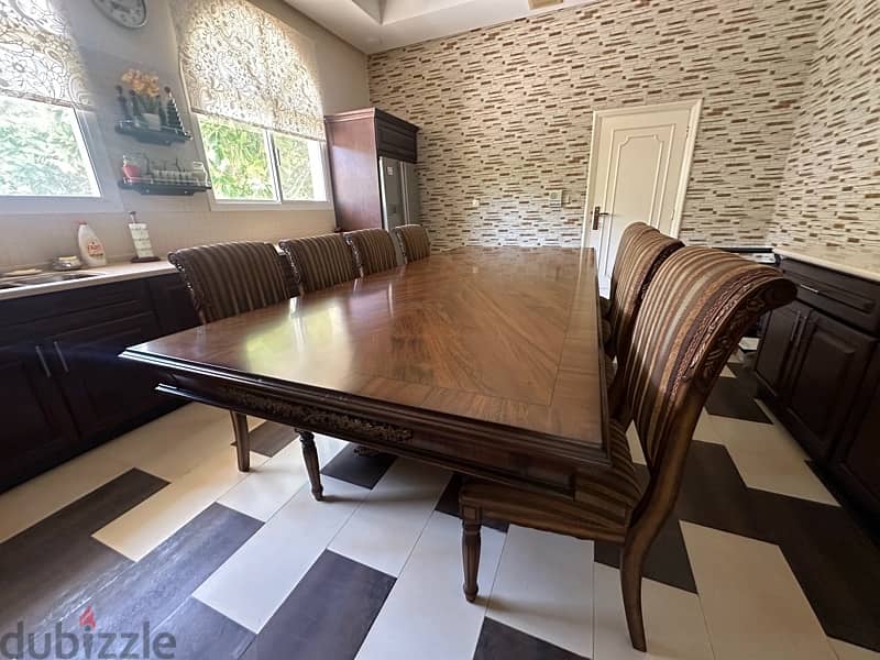 Hight quality wooden table and chairs 1