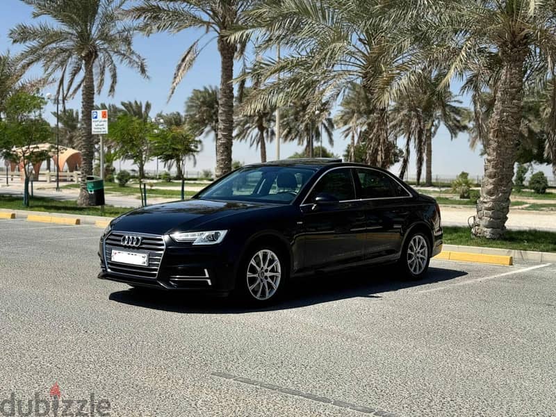 Audi A4 2018 black 1