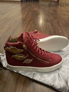 Size 42Giuseppe Zanotti Brand New Winged Sneakers 0