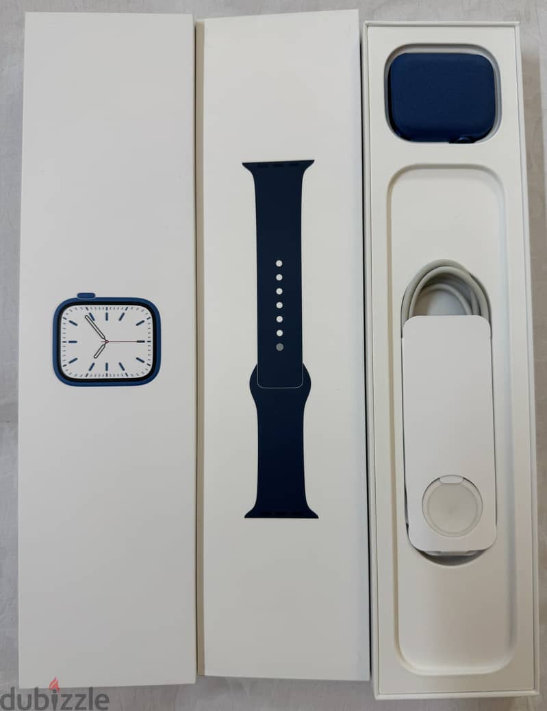 Apple Watch 7 45mm Blue color GPS 1