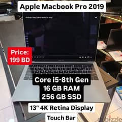 Apple Macbook Pro 2019
Core i5-8th Gen 0