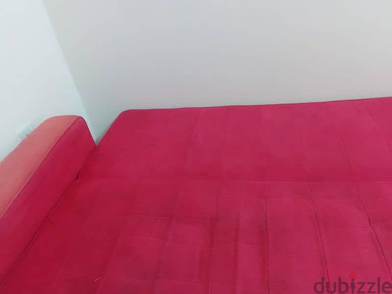 Bed cum sofa with carpet 0