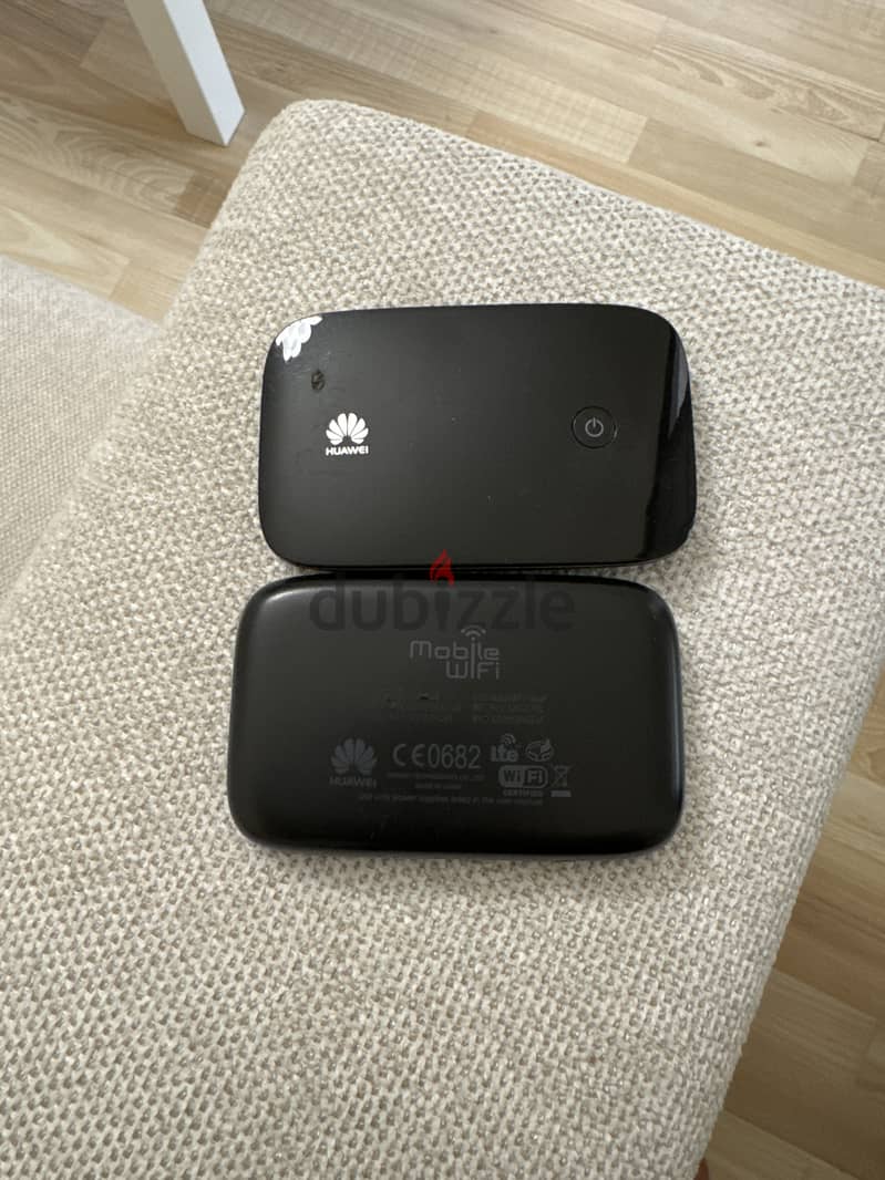 2 Huawei portable wifi (mi fi) devices for sale. Unlocked. 1