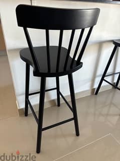 3 high table chairs