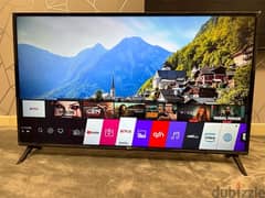 LG 49 inch 4K webOS Smart TV