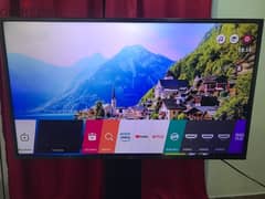 55” inch LG 4K UHD smart WebOS tv 0