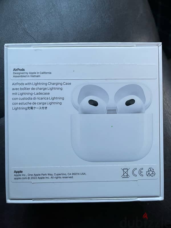 Airpods 3 Under Warranty - One Month Used with Box and Cable 2