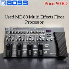 Used ME-80 Multi Effects Floor Processor available in stock. 0