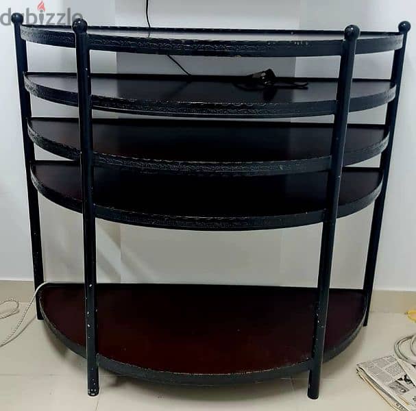 Wrought Iron TV Stand for sale 0