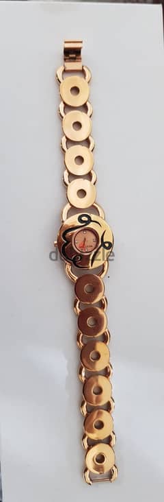 Western rose gold watch 0