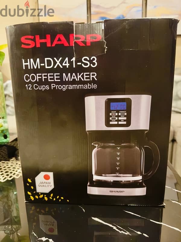 Sharp Coffee Maker 1