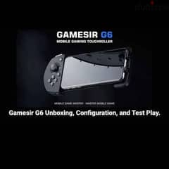 GameSir G6 Bluetooth Wireless Mobile Game Controller 0