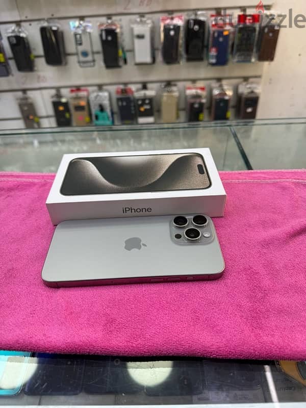 iPhone 15pro max national titanium 256GB 1