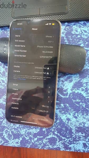 Iphone 13 pro max 256GB face id working condition 10/10 2