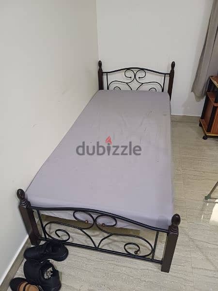 Single Bed with New Mattress and Queen Size Bed 1