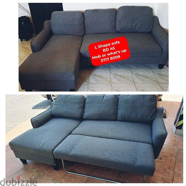 L,shape Sofa and other household items for sale with delivery 0