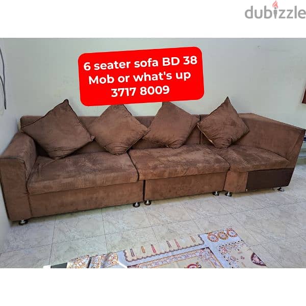 L,shape Sofa and other household items for sale with delivery 17