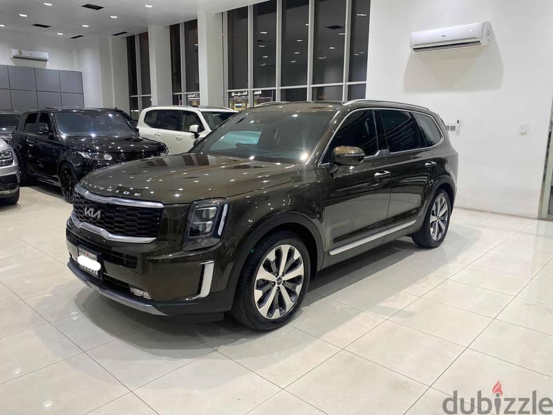 Kia Telluride GT 2022 grey 1