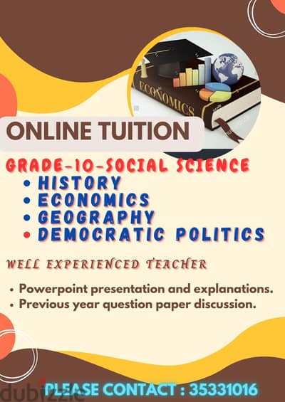 Online Tuition Available For Grade 10 Social Science