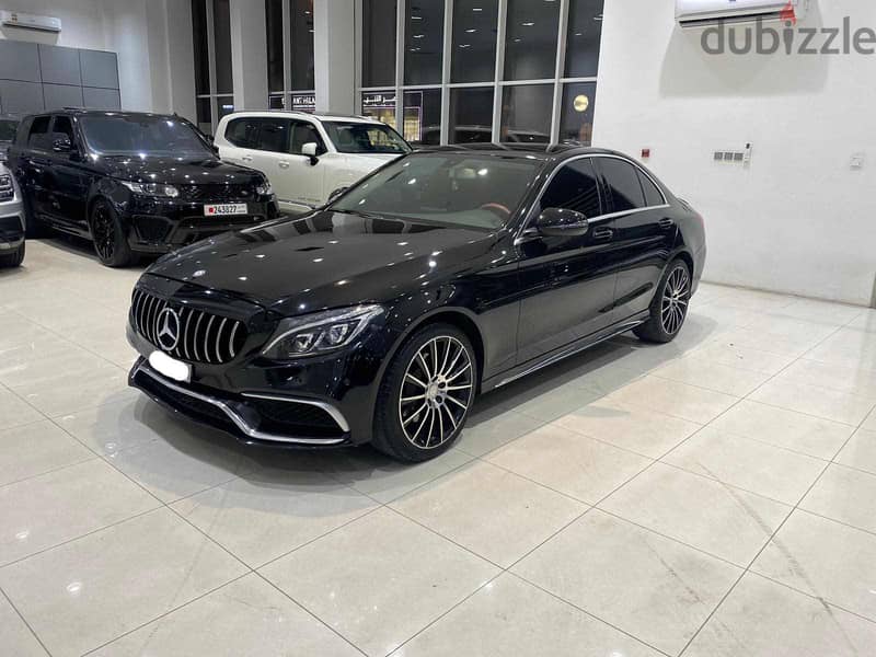 Mercedes-Benz C-Class 2016 black 1