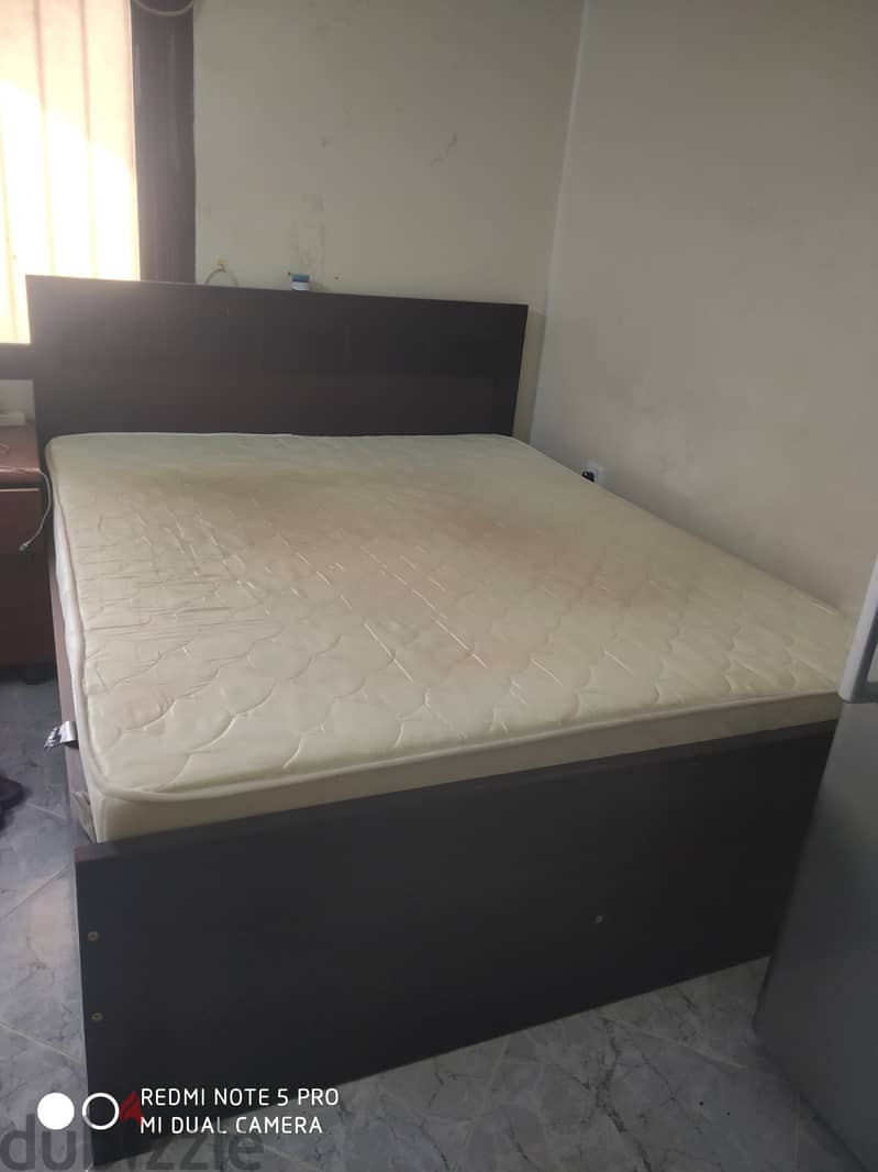 Urgently Sell Good Condition wooden double Bed cont. 36055684 1