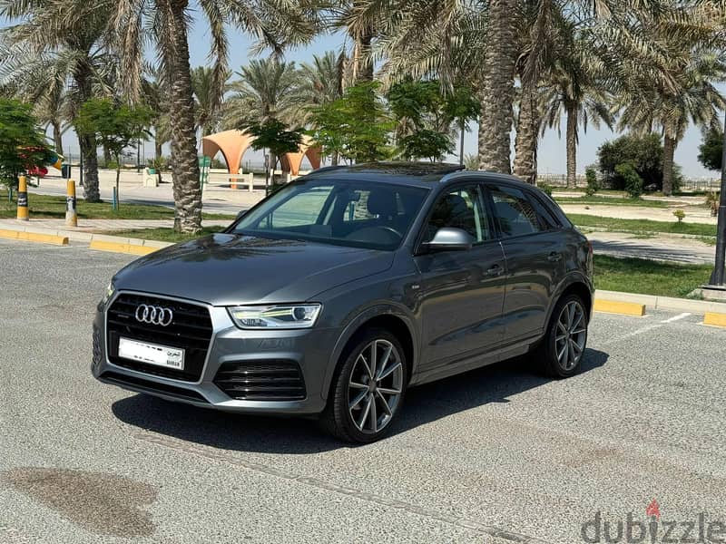 Audi Q3 2017 grey 1