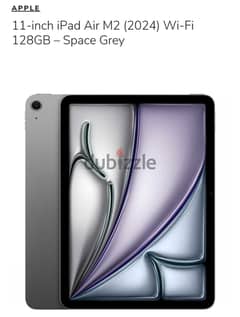 Brand new sealed Ipad air 11 m2 for sale 235bd 0