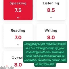 Ensure 7Band to 9Band in IELTS at Semantic Educational Center 0